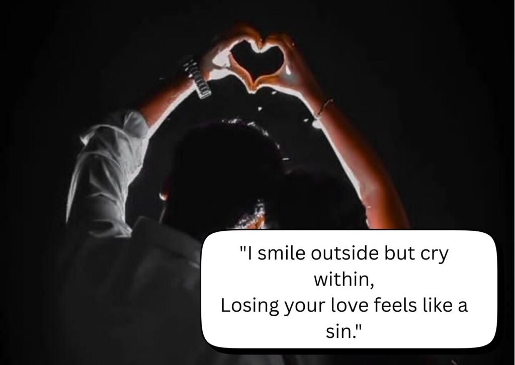 2 line love shayari in english