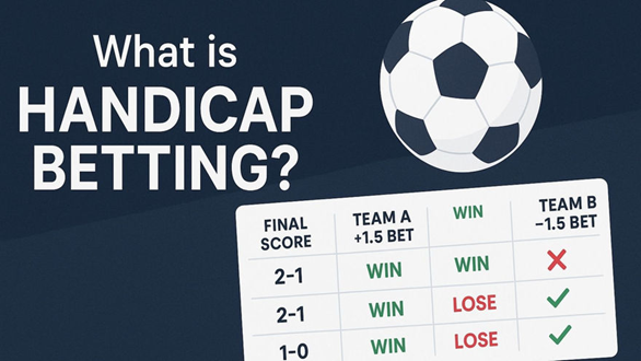 What is Decoding handicap 3.5 meaning in football?